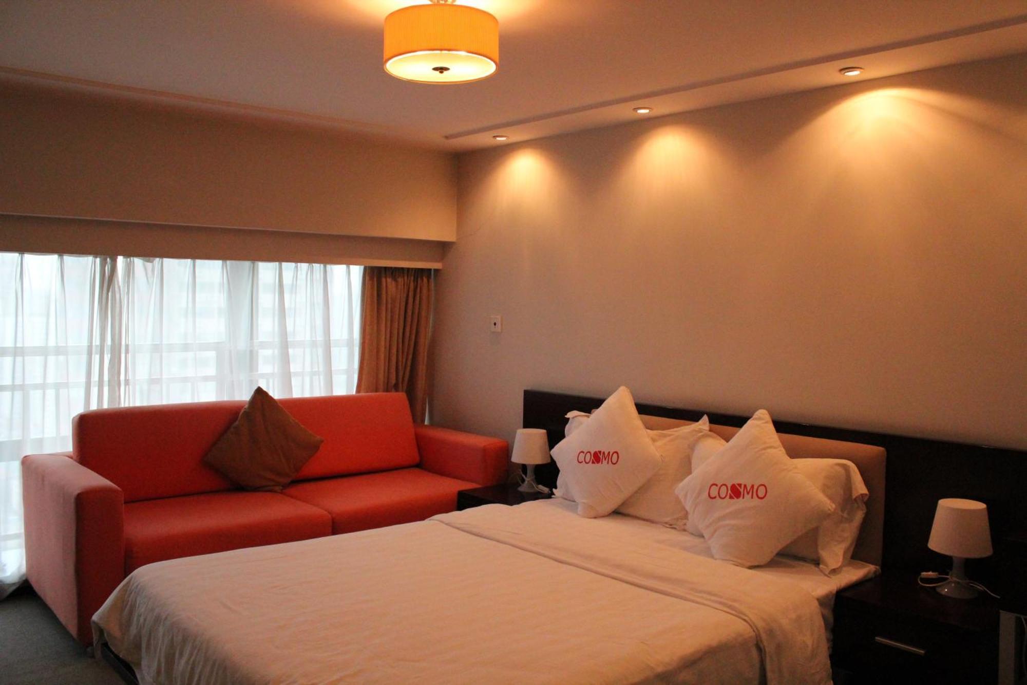 Shanghai Cosmo World Union Service Apartment Eksteriør bilde