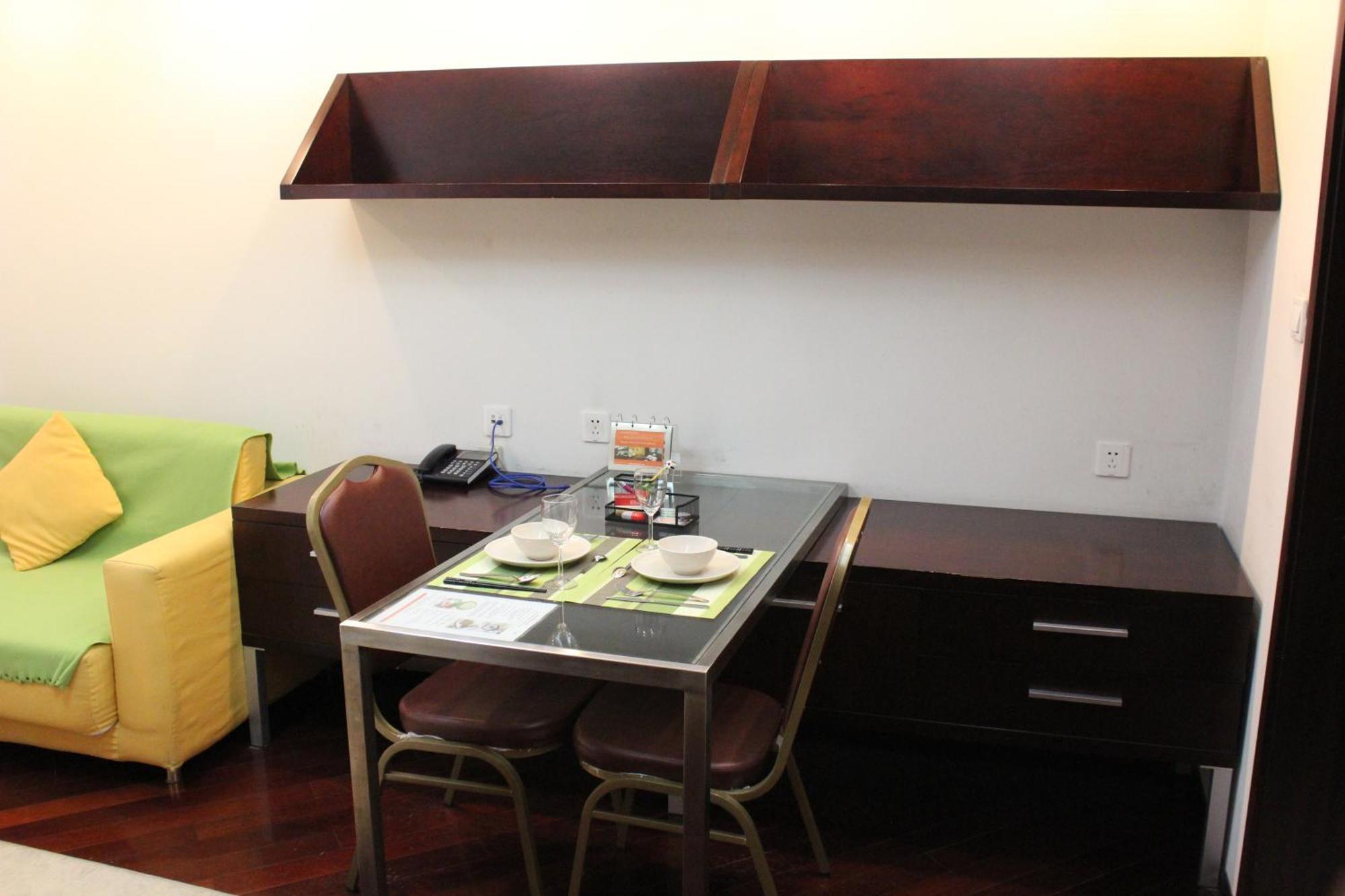 Shanghai Cosmo World Union Service Apartment Eksteriør bilde