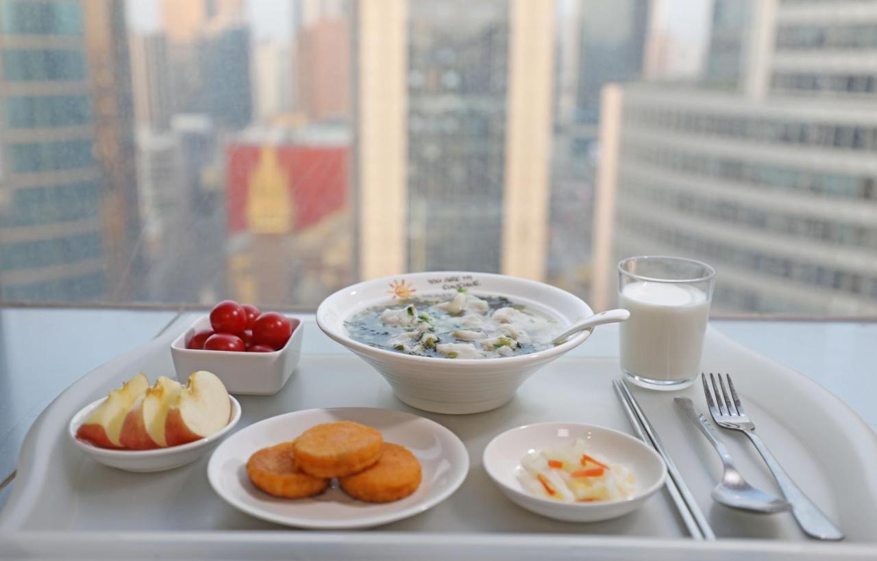 Shanghai Cosmo World Union Service Apartment Eksteriør bilde