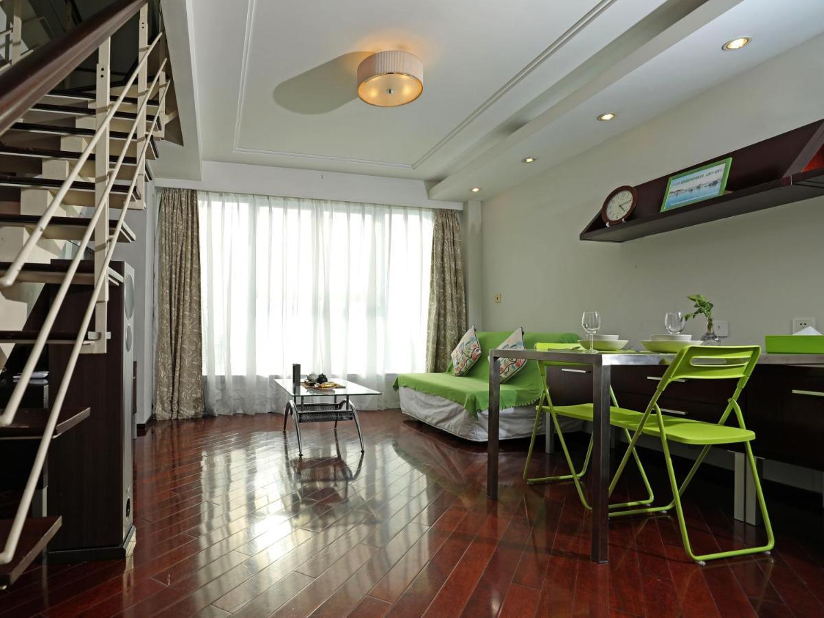 Shanghai Cosmo World Union Service Apartment Eksteriør bilde